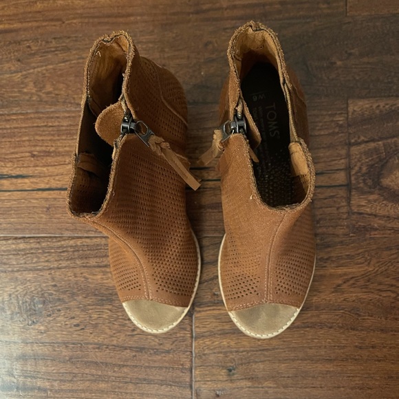 Toms booties 🤩 cognac brown - Picture 2 of 3